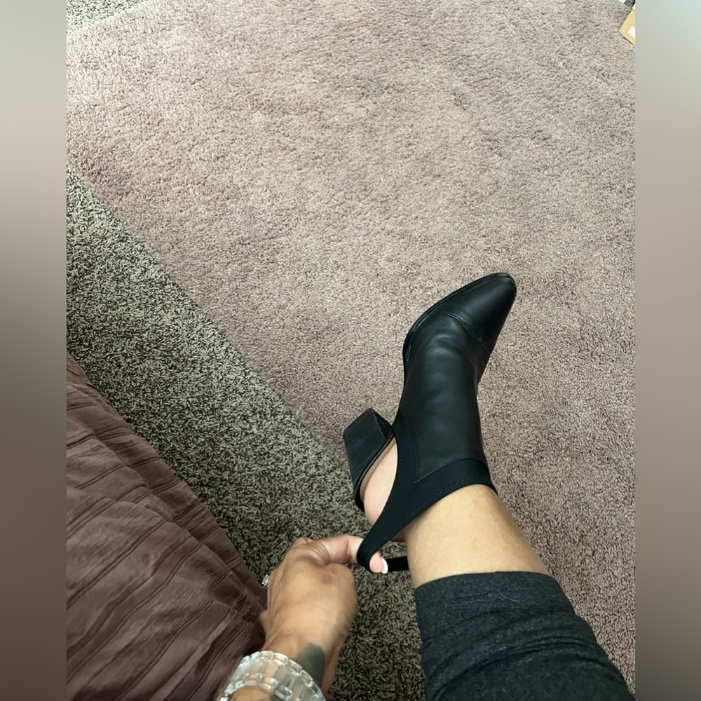 Vince Camuto black stretch booties !!!🔥🔥